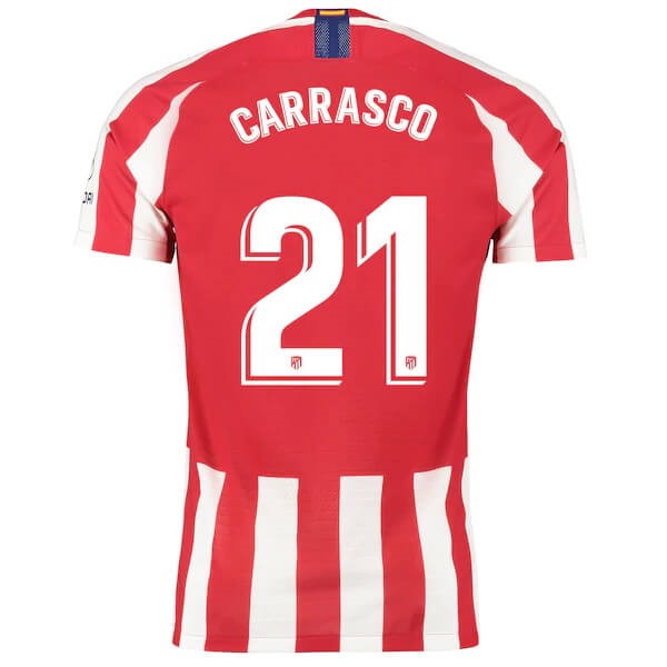 Thailande Maillot Football Atlético Madrid NO.21 Carrasco 2019-20 Rouge